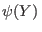$\psi(Y) $
