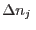 $\Delta n_j $