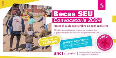 Becas extensión 2023