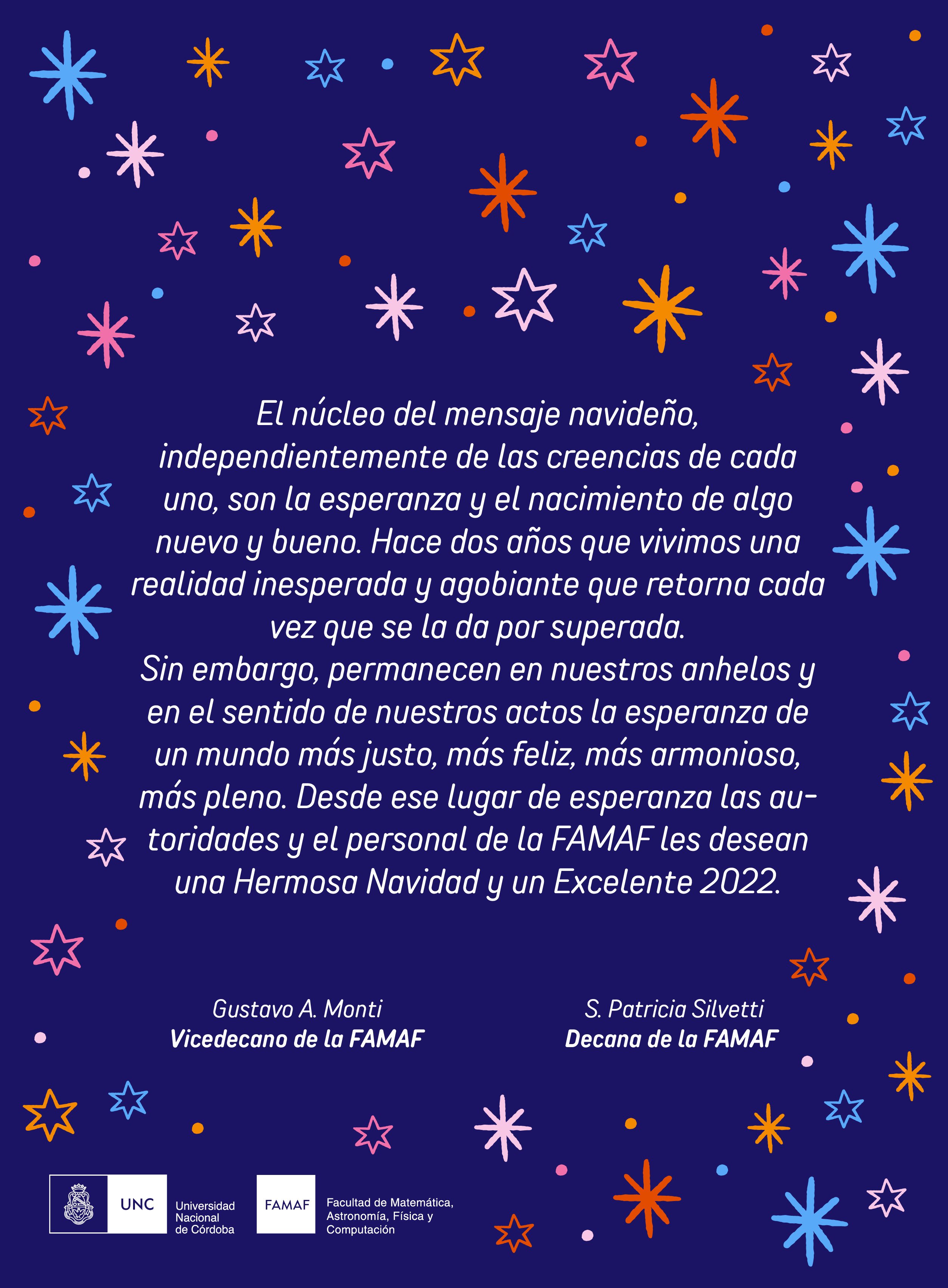 Saludo Felices fiestas 2021