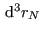 $  {\rm d}^3r_N $
