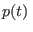 $ p(t) $