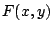 $F(x,y)$