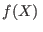 $f(X) $