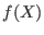 $f(X)$