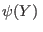 $\psi(Y) $