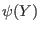 $\psi(Y)$