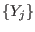$\{Y_j\}$