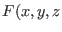 $F(x,y,z$