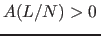 $A(L/N)>0 $