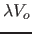 $\lambda V_o$