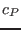 $c_P$