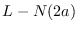 $L-N(2a)$