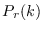 $P_r(k)$