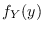 $f_Y(y)\,$