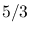 $5/3\,$
