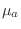 $\mu_a$