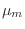 $\mu_m$