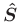 $\bm{\hat{S}}$