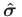 $\bm{\hat{\sigma}}\,$