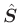 $\hat{\bm{S}}\,$