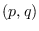 $(p,q)$
