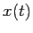 $ x(t)$