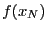 $f(x_N)$