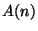$A(n)$