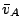 $\bar{v}_A$
