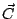 $\vec{C}$