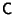 ${\sf C}$