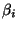 $\beta_i$