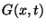 $G(x,t)$