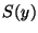 $S(y)$