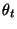 $\theta_t$