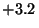 $+3.2\,$