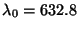 $\lambda_0 = 632.8\,$