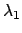 $\lambda_1$