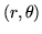 $(r, \theta)$