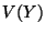 $V(Y)$
