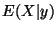 $E(X\vert y)$