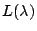 $L(\lambda)$